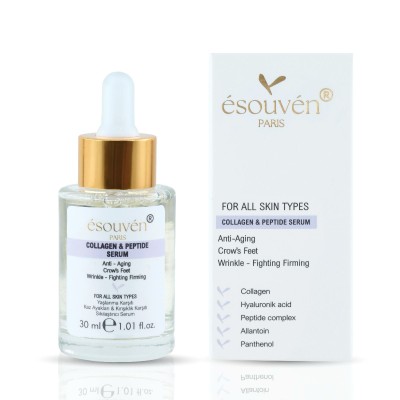 Esouven Paris Collogen&Peptide Yaşlanma Karşıtı ,Dolgunlaştırıcı, Kırışıklık Karşıtı, Gençleştirici, Sıkılaştırıcı Serum Esouven Paris Collogen&Peptide Yaşlanma Karşıtı ,Dolgunlaştırıcı, Kırışıklık Karşıtı, Gençleştirici, Sıkılaştırıcı Serum