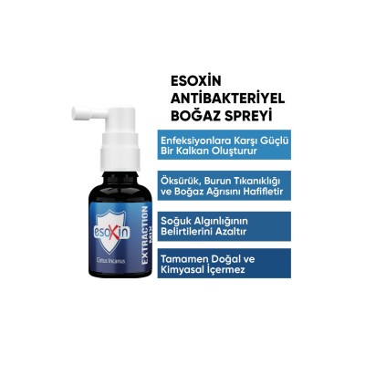Esoxin Bogaz Rahatlatici Sprey 25 Ml Esoxin Bogaz Rahatlatici Sprey 25 Ml