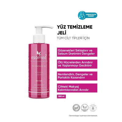 Tüm Cilt Tipleri İçin Arındırıcı Ve Sıkılaştırıcı Yüz Temizleme Jeli 200 Ml Tüm Cilt Tipleri İçin Arındırıcı Ve Sıkılaştırıcı Yüz Temizleme Jeli 200 Ml