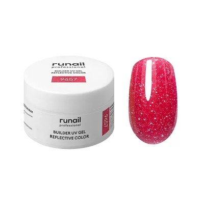 RUNAİL PROFESSİONAL Builder Uv Gel Reflective Color (KIRMIZI TON) RUNAİL PROFESSİONAL Builder Uv Gel Reflective Color (KIRMIZI TON)