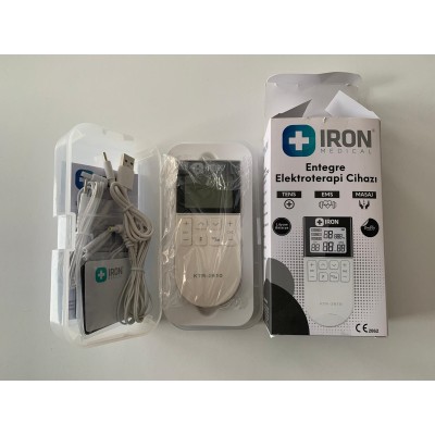 TENS EMS MASAJ CİHZ ENTEGRE ELEKTRO TERAP CİHAZI IRON TENS EMS MASAJ CİHZ ENTEGRE ELEKTRO TERAP CİHAZI IRON