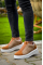KB-007 Kuback Vizon Taba Yüksek Taban Tek Bant Bağcıksız Günlük Erkek Ayakkabı KB-007 Kuback Vizon Taba Yüksek Taban Tek Bant Bağcıksız Günlük Erkek Ayakkabı