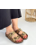 Tanta Leopar Süet Tokalı Terlik