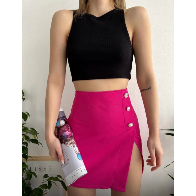 Üç taşlı mini etek