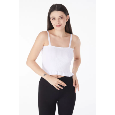 Yazlık triko crop