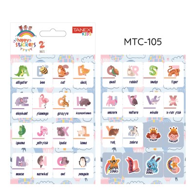 Tanex Mtc-105 Öğretici İlkokul Harf Etiketi Tanex Mtc-105 Öğretici İlkokul Harf Etiketi