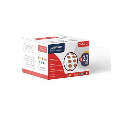 Tanex Nokta Etiket 20 mm 2500 Adet Kraft Tanex Nokta Etiket 20 mm 2500 Adet Kraft