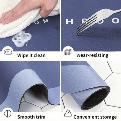 Süper Emici Banyo Duş Paspası Süper Emici Banyo Duş Paspası