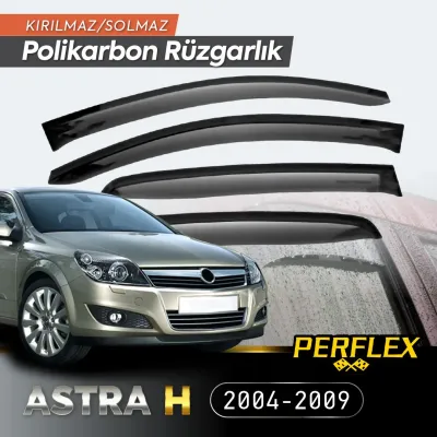 Perflex Polikarbon Kırılmaz Rüzgarlık V2 Mugen Opel Astra H 2004-2009 Perflex Polikarbon Kırılmaz Rüzgarlık V2 Mugen Opel Astra H 2004-2009