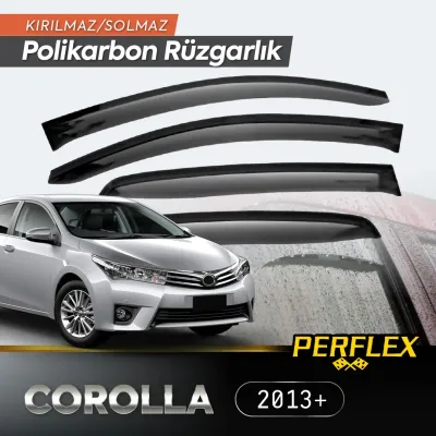 Perflex Polikarbon Kırılmaz Rüzgarlık V2 Mugen Toyota Corolla 2013+ Perflex Polikarbon Kırılmaz Rüzgarlık V2 Mugen Toyota Corolla 2013+