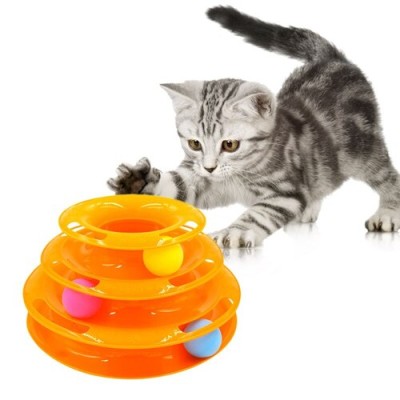 3 Katlı Kedi Oyuncağı Turntable Cat Toy 3 Katlı Kedi Oyuncağı Turntable Cat Toy