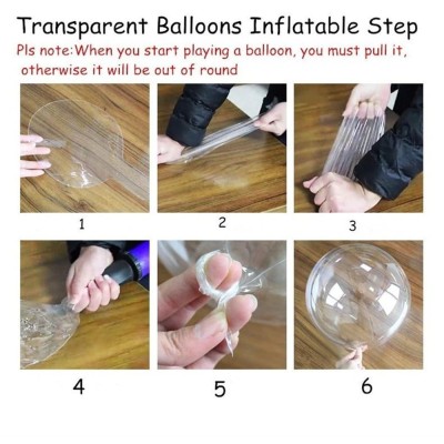 Kırmızı Simli Yuvarlak Şeffaf Balon 24 İnç Kırmızı Simli Yuvarlak Şeffaf Balon 24 İnç