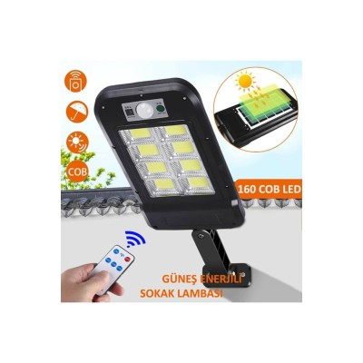 Uzaktan Kumandalı 160 Led Solar Bahçe Lambası Uzaktan Kumandalı 160 Led Solar Bahçe Lambası