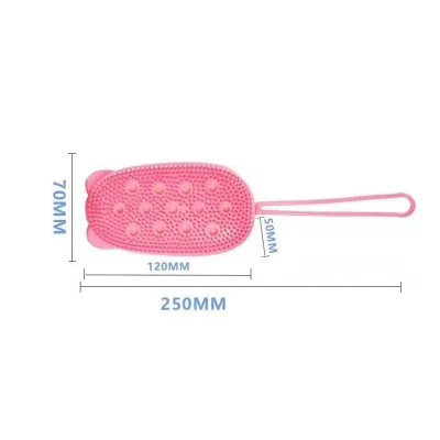 Süngerli Silikon Banyo Kesesi Süngerli Silikon Banyo Kesesi