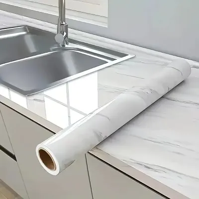 Mermer Desenli Kaplama Kağıdı 5 Metre Mermer Desenli Kaplama Kağıdı 5 Metre