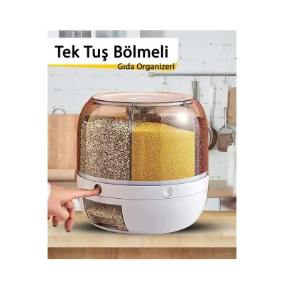 Dönebilen Kuru Gıda Ve Bakliyat Organizeri Dönebilen Kuru Gıda Ve Bakliyat Organizeri