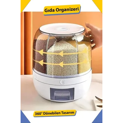 Dönebilen Kuru Gıda Ve Bakliyat Organizeri Dönebilen Kuru Gıda Ve Bakliyat Organizeri