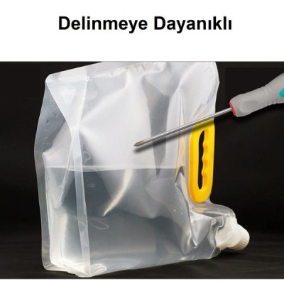 Dayanıklı Plastik İçecek Çantası 2 Litre Dayanıklı Plastik İçecek Çantası 2 Litre