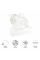 DecoHandy Pvc Yer Karosu 30x30cm 4'lü Paket - Mermer Desenli Beyaz 0,36m2 DecoHandy Pvc Yer Karosu 30x30cm 4'lü Paket - Mermer Desenli Beyaz 0,36m2