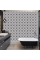 DecoHandy Pvc Duvar Karosu 30x30cm 4'lü Paket - Siyah Beyaz Çini Desen 0,36m2 DecoHandy Pvc Duvar Karosu 30x30cm 4'lü Paket - Siyah Beyaz Çini Desen 0,36m2