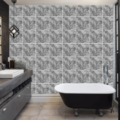 DecoHandy Pvc Duvar Karosu 30x30cm 4'lü Paket - Mermer Desenli Siyah 0,36m2 DecoHandy Pvc Duvar Karosu 30x30cm 4'lü Paket - Mermer Desenli Siyah 0,36m2