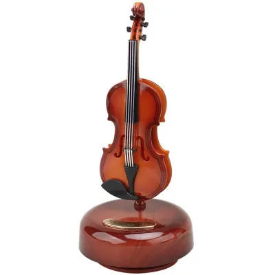 Hareketli Violin Müzik Kutusu Hareketli Violin Müzik Kutusu