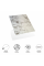 Decohandy 30x30 Cm Pvc Duvar Karosu 4'Lü Paket - Siyah Beyaz Mermer Decohandy 30x30 Cm Pvc Duvar Karosu 4'Lü Paket - Siyah Beyaz Mermer