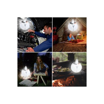 Solar Güneş Enerji Ve Usb Sarjlı 5 Kanatlı Bahçe Aydınlatma Led Askılı Pratik Kamp Lamba Solar Güneş Enerji Ve Usb Sarjlı 5 Kanatlı Bahçe Aydınlatma Led Askılı Pratik Kamp Lamba