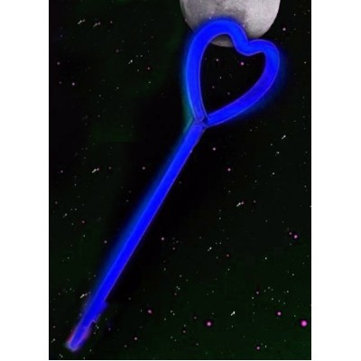 Kalp Şekili Glow Çubuk Seti 6 Adet Kalp Şekili Glow Çubuk Seti 6 Adet