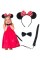 Minnie Mouse Taç Kuyruk Papyon Gösteri Seti Minnie Mouse Taç Kuyruk Papyon Gösteri Seti