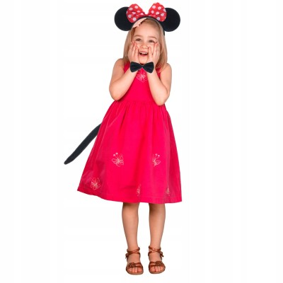 Minnie Mouse Taç Kuyruk Papyon Gösteri Seti Minnie Mouse Taç Kuyruk Papyon Gösteri Seti
