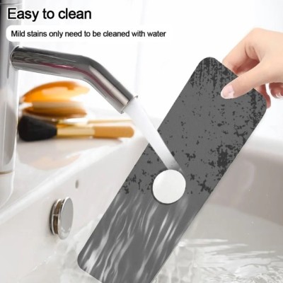 Su Emici Sihirli Lavabo Kenar Matı Su Emici Sihirli Lavabo Kenar Matı