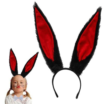 Peluş Mega Tavşan Kulağı Siyah Peluş Mega Tavşan Kulağı Siyah