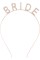 Rose Gold Bekarlığa Veda Kristal Taş Bride Tacı Rose Gold Bekarlığa Veda Kristal Taş Bride Tacı