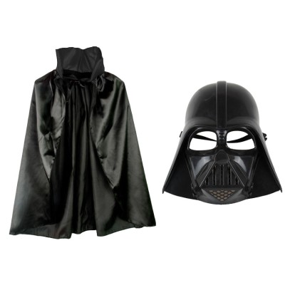 Çocuk Boy Darth Vader Maskesi ve Pelerin Seti Çocuk Boy Darth Vader Maskesi ve Pelerin Seti
