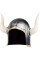 Mega Boynuzlu Viking Ivar Kaskı Eskitilmiş Desen Gümüş Renk Mega Boynuzlu Viking Ivar Kaskı Eskitilmiş Desen Gümüş Renk