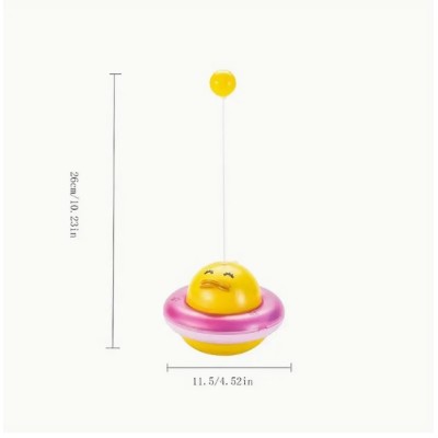 UFO Şekilli Ördek Kedi Oyuncağı UFO Şekilli Ördek Kedi Oyuncağı