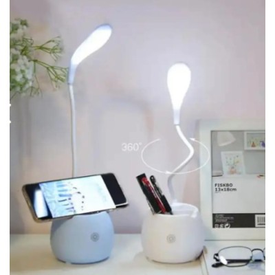 Halka LED USB Şarjlı Masa Lambası Halka LED USB Şarjlı Masa Lambası
