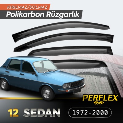 Renault 12 Sedan 1972-2000 Cam Rüzgarlığı V2 Mugen Renault 12 Sedan 1972-2000 Cam Rüzgarlığı V2 Mugen