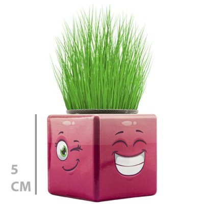 Çim Adam Mini Küp Emoji Figürlü 1 Adet Çim Adam Mini Küp Emoji Figürlü 1 Adet