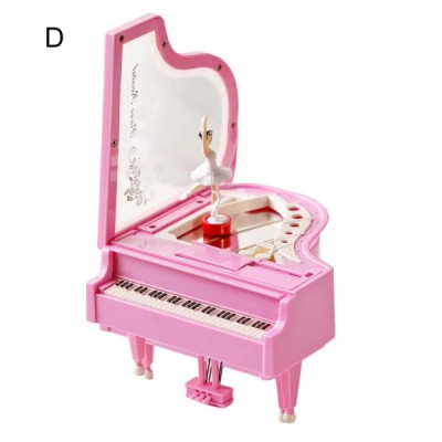 Balerin Figürlü Piyano Müzik Kutusu Balerin Figürlü Piyano Müzik Kutusu