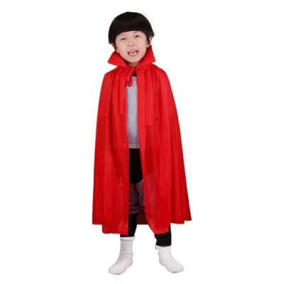 Kırmızı Renk Yakalı Pelerin Çocuk Boy 90 cm Kırmızı Renk Yakalı Pelerin Çocuk Boy 90 cm