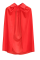 Kırmızı Renk Yakalı Pelerin Çocuk Boy 90 cm Kırmızı Renk Yakalı Pelerin Çocuk Boy 90 cm