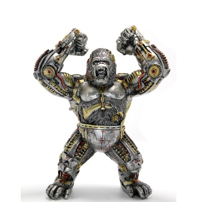 Steampunk Polyester Orangutan Figürü Steampunk Polyester Orangutan Figürü