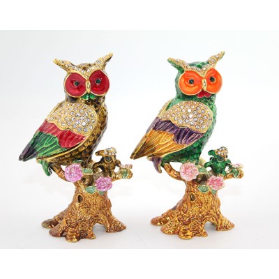 Swarovski Taşlı Tekli Baykuş Swarovski Taşlı Tekli Baykuş