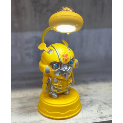 Transformers Masa Üstü Lamba USB Şarjlı Bumblebee Model Transformers Masa Üstü Lamba USB Şarjlı Bumblebee Model
