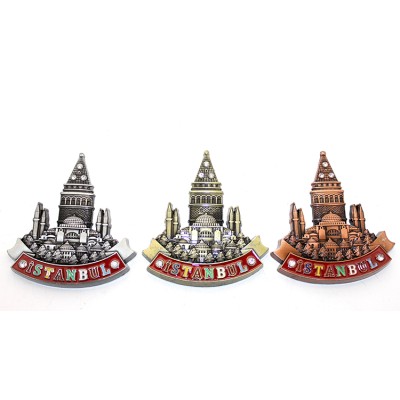 İstanbul Temalı Metal Magnet Model 1 İstanbul Temalı Metal Magnet Model 1