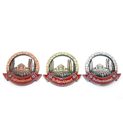 İstanbul Temalı Metal Magnet Sultanahmet Yuvarlak Tasarımlı İstanbul Temalı Metal Magnet Sultanahmet Yuvarlak Tasarımlı
