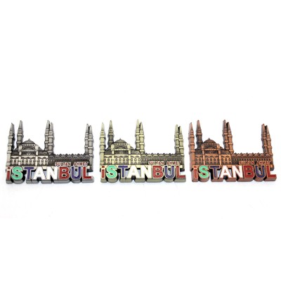 İstanbul Temalı Metal Magnet Model 5 İstanbul Temalı Metal Magnet Model 5