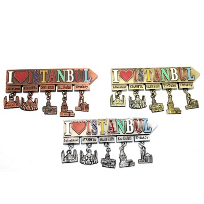 İstanbul Temalı Metal Magnet Model 7 İstanbul Temalı Metal Magnet Model 7